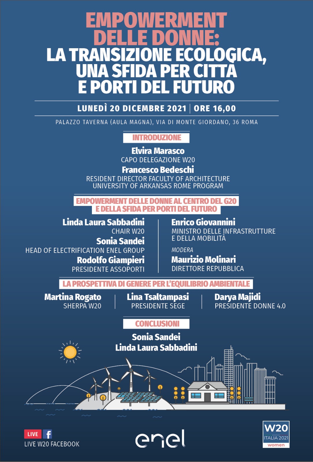 Empowerment delle donne: la transizione ecologica, una sfida per città e porti del futuro